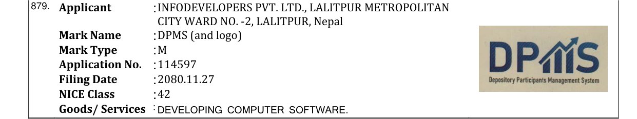 Original bulletin entry for DPMS (and logo)