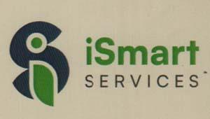 iSmart SERVICES (and logo) trademark logo