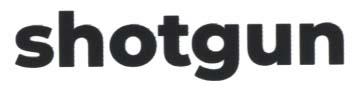 SHOTGUN (and logo) trademark logo