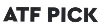 ATF PICK (and logo) trademark logo