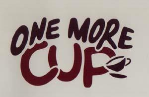 ONE MORE CUP with Logo trademark logo