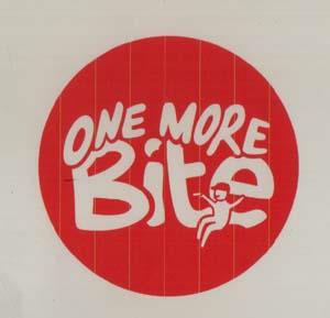 ONE MORE BITE (and logo) trademark logo