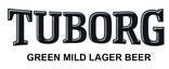 TUBORG GREEN MILD LARGER BEER (and logo) trademark logo