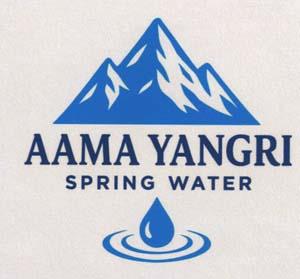AAMA YANGRI SPRING WATER (and logo) trademark logo