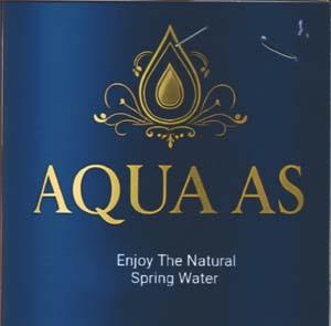 AQUA AS (and logo) trademark logo