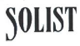SOLIST (and logo) trademark logo