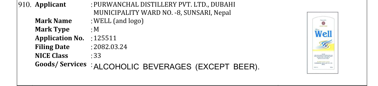 Original bulletin entry for WELL (and logo)