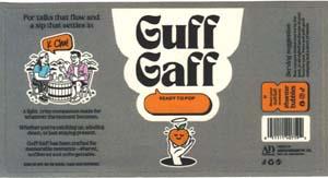 GUFF GAFF (and logo) trademark logo