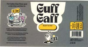 GUFF GAFF (and logo) trademark logo