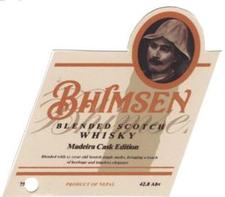 BHIMSEN (and logo) trademark logo