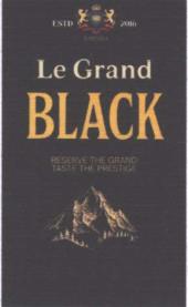 BARDIYA LE GRAND BLACK (and logo) trademark logo