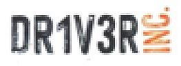 DR1V3R (and logo) trademark logo