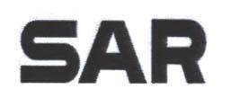 SAR (and logo) trademark logo