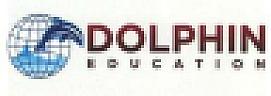 DOLPHIN EDUCATION (and logo) trademark logo