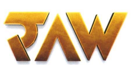 RAW (and logo) trademark logo