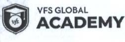 VFS GLOBAL ACADEMY (and logo) trademark logo