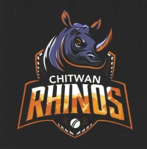CHITWAN RHINOS (and logo) trademark logo