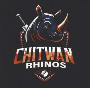 CHITWAN RHINOS (and logo) trademark logo