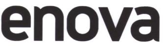 enova (and logo) trademark logo