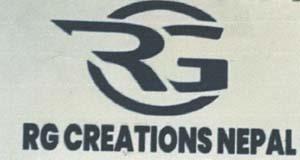 RG CREATIONS NEPAL (and logo) trademark logo