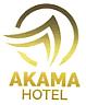 AKAMA (and logo) trademark logo