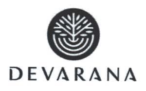 DEVARNA (and logo) trademark logo