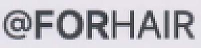 @FORHAIR (and logo) trademark logo
