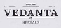 VEDANTA HERBALS (and logo) trademark logo