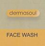 DERMASOUL FACE WASH (and logo) trademark logo