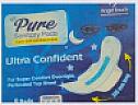PURE SANITARY PADS ULTRA CONFIDENT (and logo) trademark logo