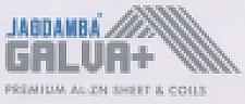 JAGDAMBA GALVA+ (and logo) trademark logo