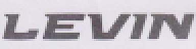 LEVIN (and logo) trademark logo