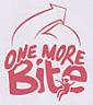 ONE MORE BITE (and logo) trademark logo