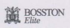 BOSSTON ELITE (and logo) trademark logo