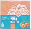 RUSLAN PEACH ICED TEA (and logo) trademark logo