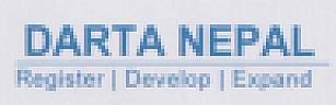 DARTA NEPAL Register। Develop। Expand (and logo) trademark logo