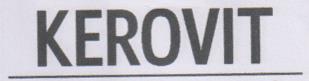 KEROVIT (and logo) trademark logo