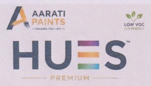 HUES (and logo) trademark logo