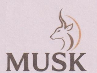 MUSK (and logo) trademark logo