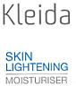 KLEIDA SKIN LIGHTENING MOISTURISER (and logo) trademark logo