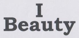 I BEAUTY (and logo) trademark logo