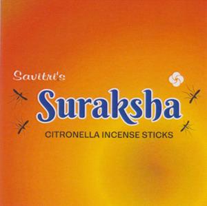 SURAKSHA (and logo) trademark logo