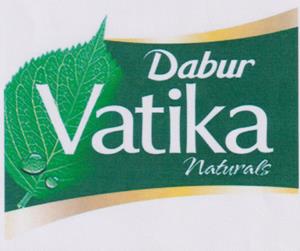 DABUR VATIKA NATURALS (and logo) trademark logo