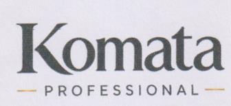 Komata Professional (and logo) trademark logo