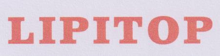 LIPITOP (and logo) trademark logo