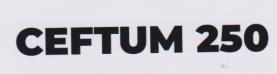 CEFTUM 250 (and logo) trademark logo