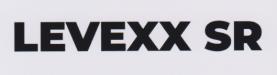 LEVEXX SR (and logo) trademark logo