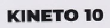 KINETO 10 (and logo) trademark logo