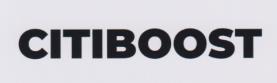 CITIBOOST (and logo) trademark logo