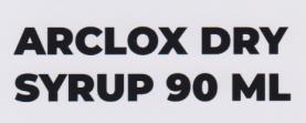 ARCHOX DRY SYRUP 90 ML (and logo) trademark logo